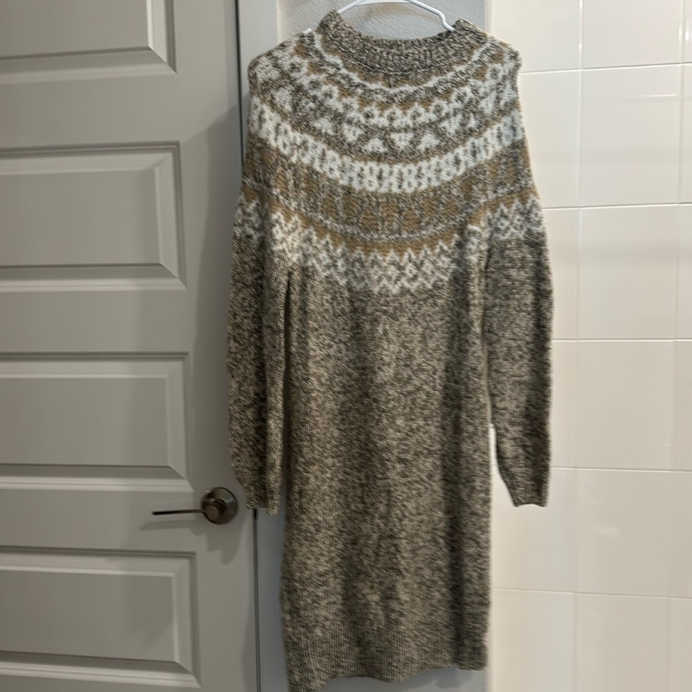 Sweater dress